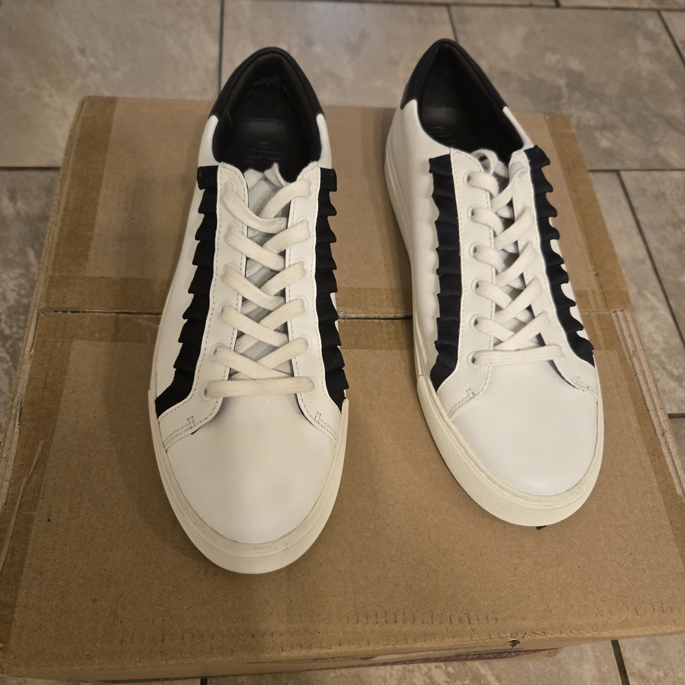 White and Black Men's Sneakers